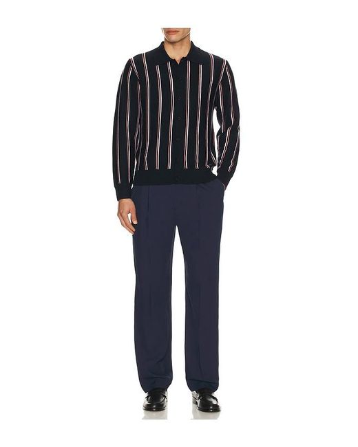 Jonathan Simkhai Blue Elio Cardigan for men