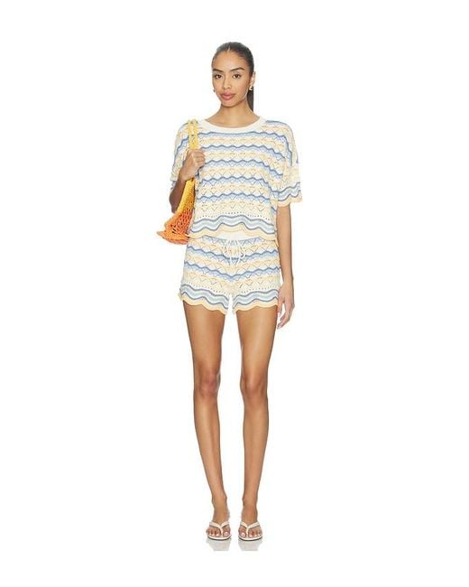 LSPACE Blue Sunchaser Short