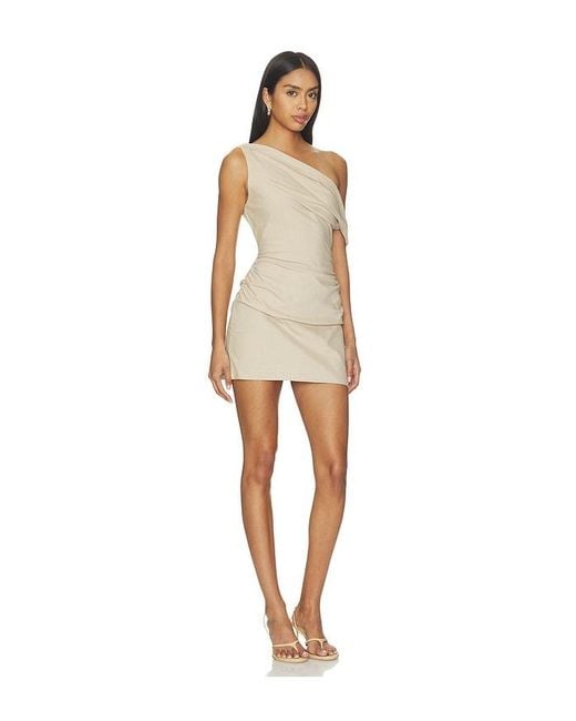 Lioness Natural Sweetheart Mini Dress