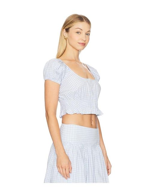 LPA White Brigette Top