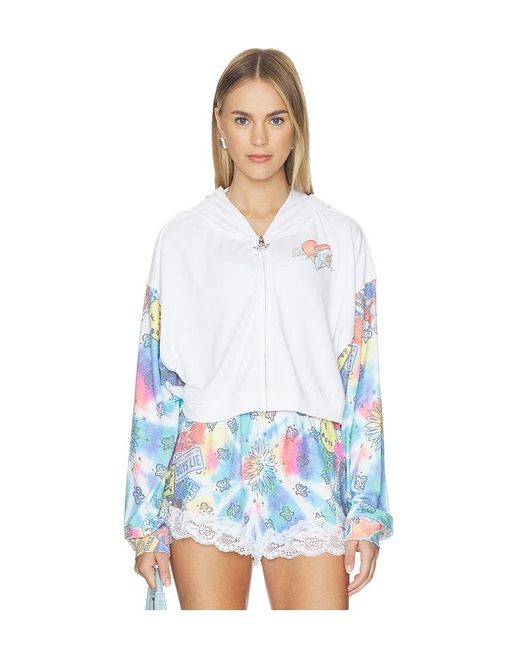 Boys Lie White Alex Zip Up