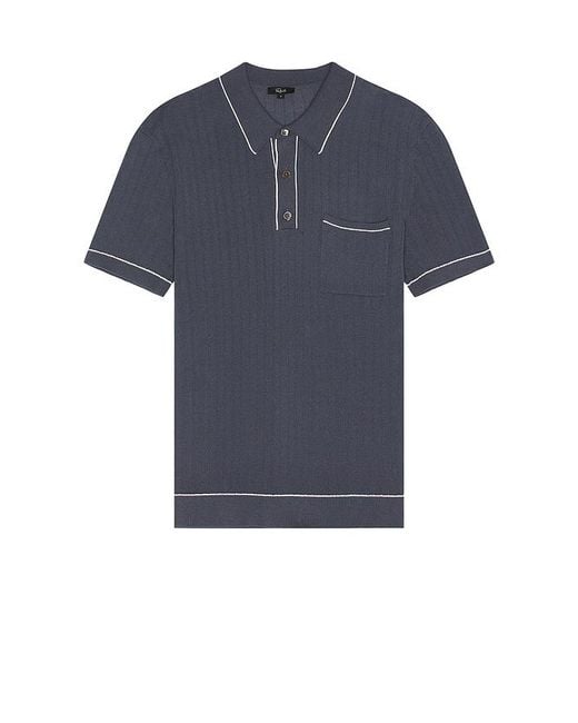 Rails Blue Hardy Polo for men