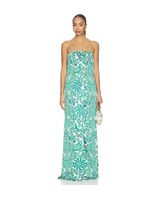 MISA Los Angles Blue Divina Dress