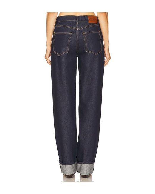 GRLFRND Blue Bella Low Rise Boyfriend