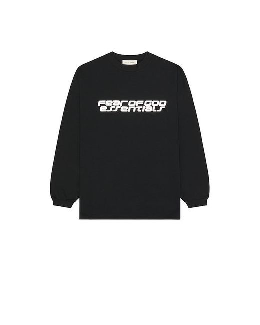 Fear Of God Black 90's Long Sleeve Tee for men