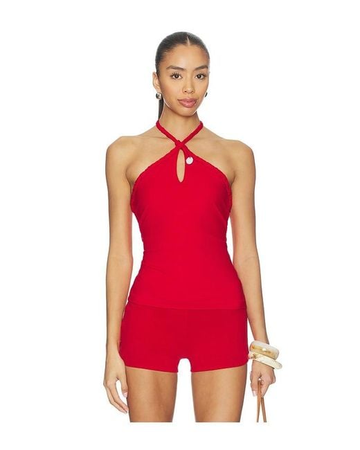 geel Red Carly Top