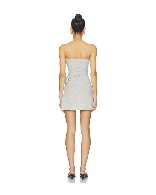 Frankie's Bikinis White X Jennie Vera Modal Mini Dress