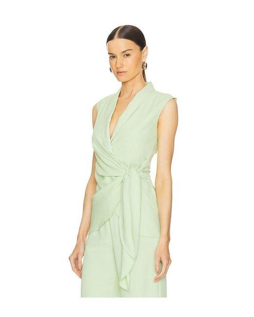 Amanda Uprichard White Vera Top