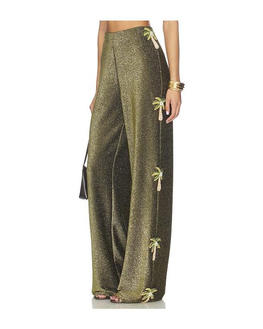 Mariandree Gaitan Green Adriana Pant