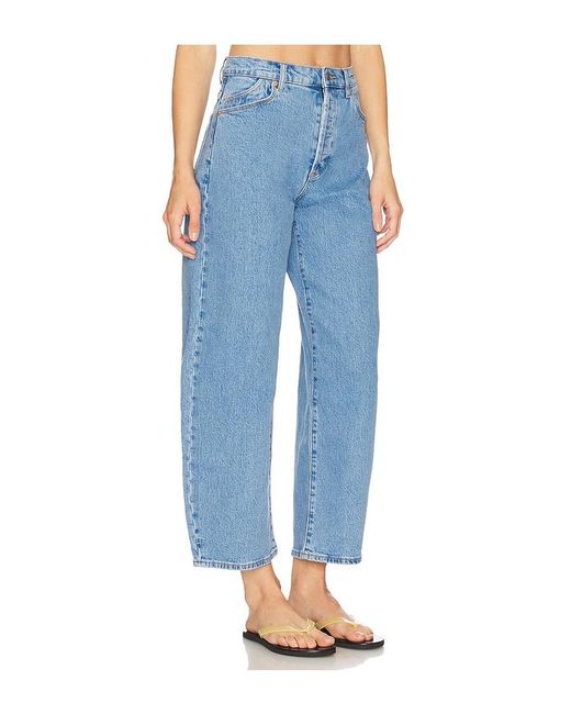 Rolla's Blue Gigi Barrel Jeans
