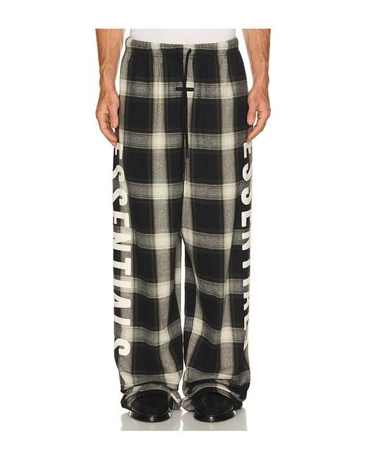 Fear Of God Black Lounge Pant for men