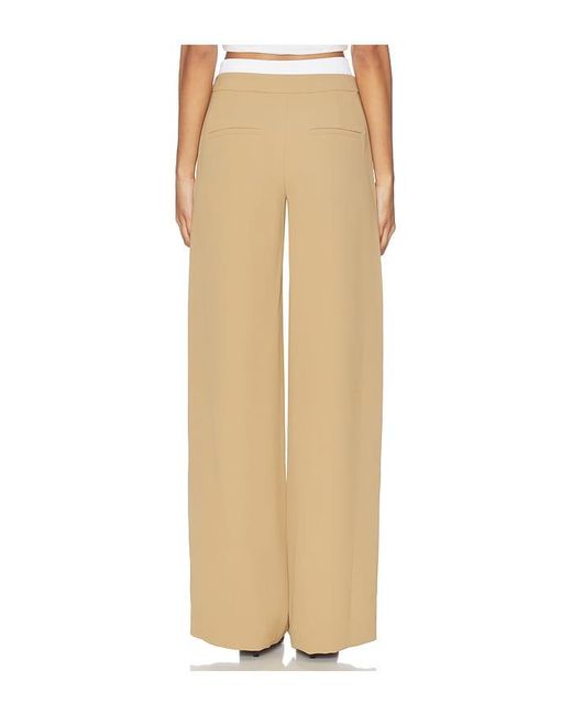 Veronica Beard Natural Eugene Pant