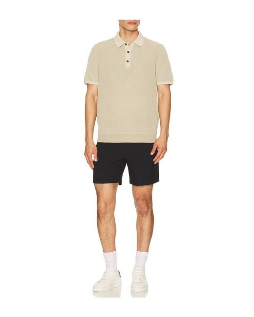 Rhone Black 7 Nomad Tech Chino Short for men