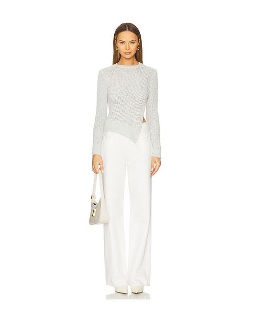 PULL HELLIN en Green Lovers + Friends en coloris White