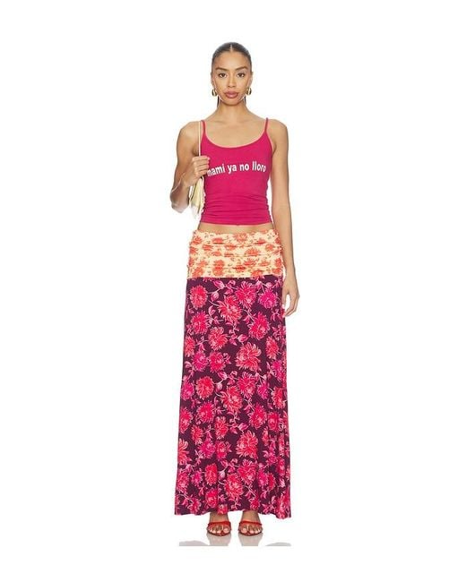 Susmie's Red Susmie's Flora Skirt