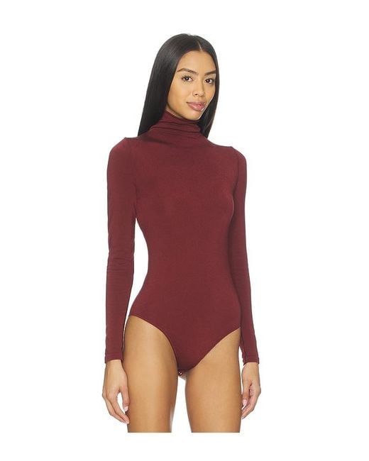 Wolford Red Colorado Bodysuit