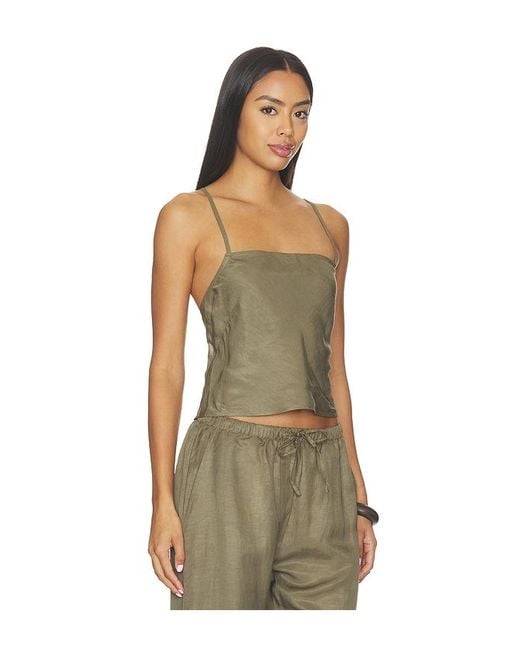 Leset Multicolor Daniel Square Neck Tank