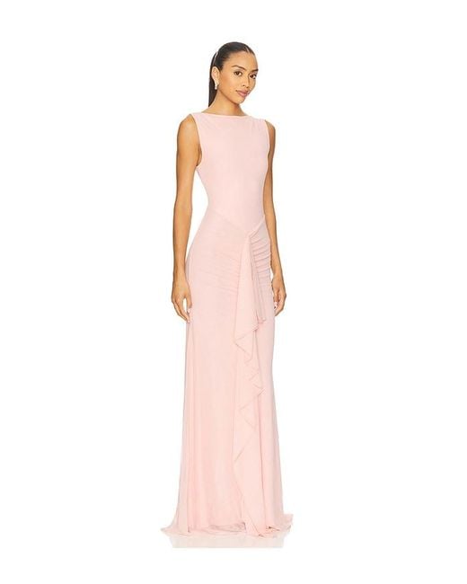 Lovers + Friends Pink Ellie Maxi Dress