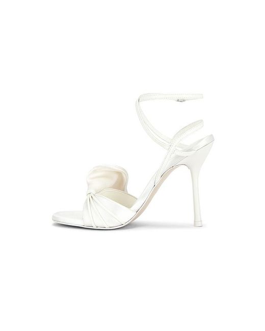 Cult Gaia White Carly Sandal