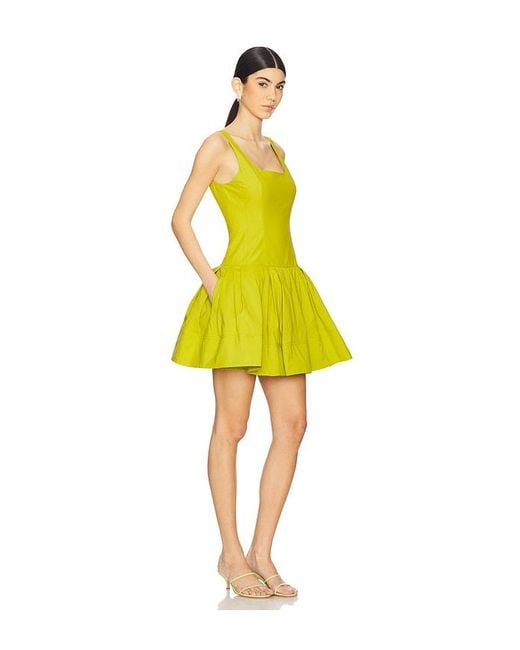 Jonathan Simkhai Yellow Lucy Mini Dress