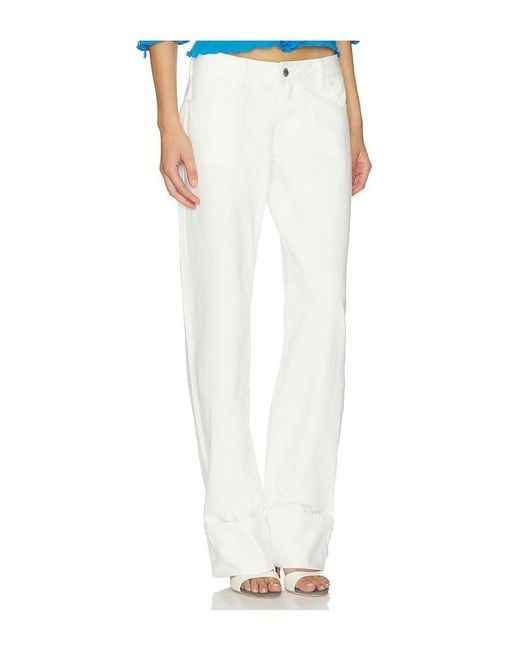 With Jean White Agnes Jeans