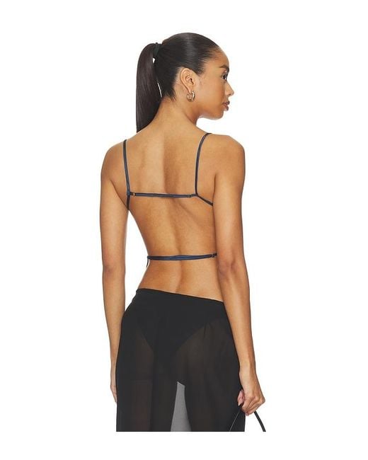 Lioness Blue Camille Backless Top