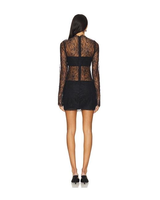 Lovers + Friends Black Allegre Mini Dress