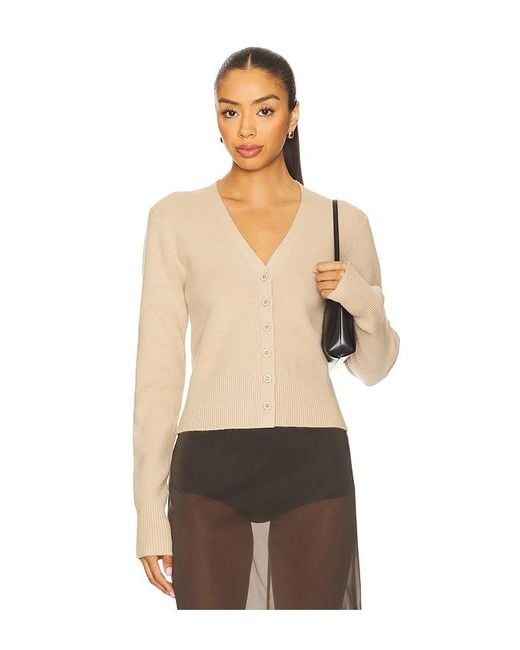 GUIZIO Natural X Revolve Camelie Cardigan