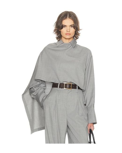 Helsa Gray The Left Bank Layered Shirt