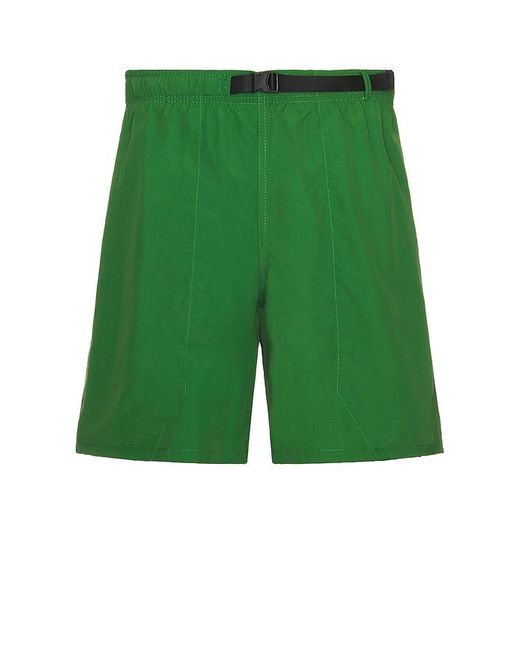 Carrots Green Stem Nylon Shorts for men