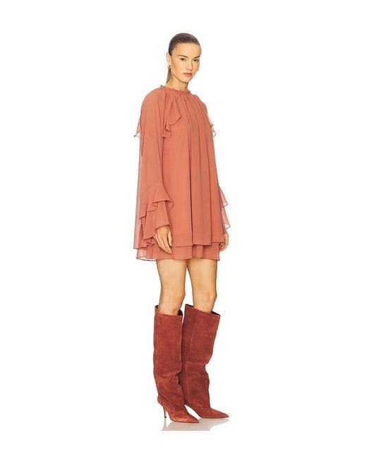 Steve Madden Orange Sofina Dress
