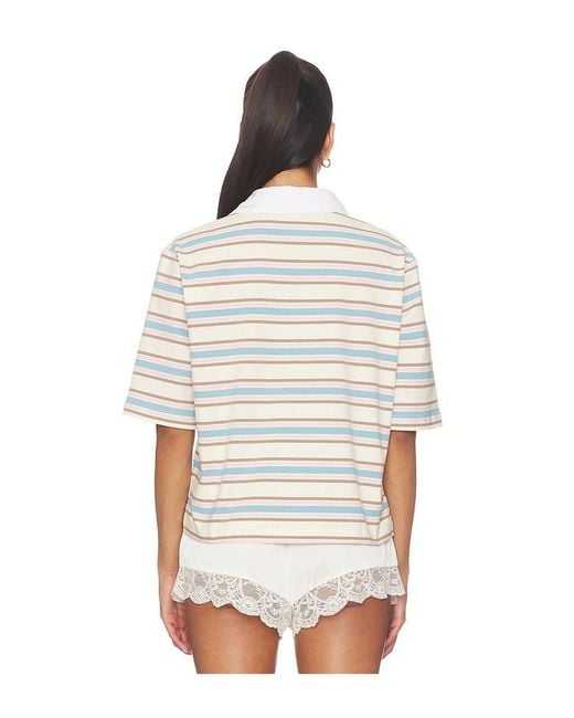 Maude Club White Frankie Top
