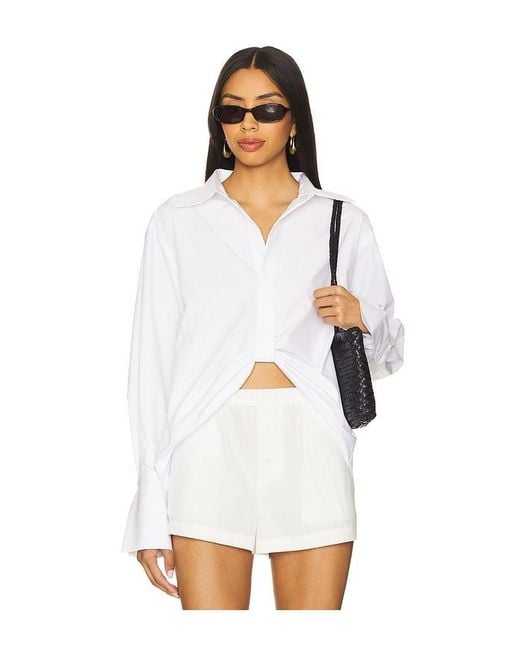 Hevron White Paola Top