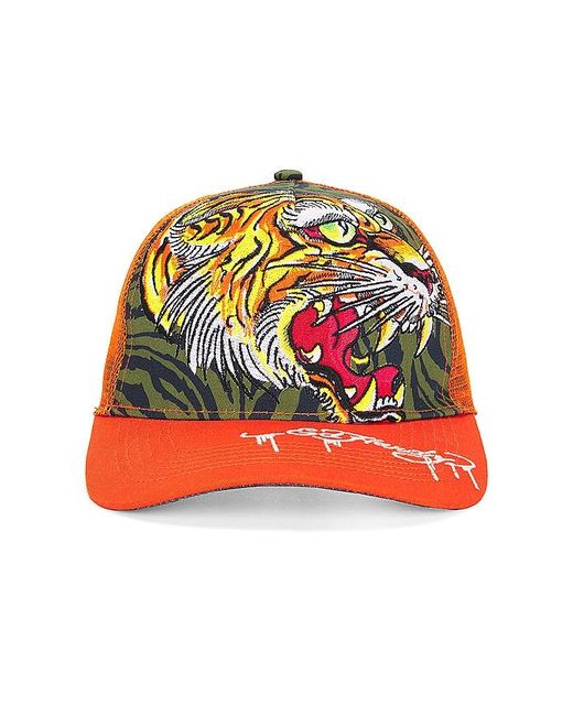 Ed Hardy Red HUT SCREAMING TIGER
