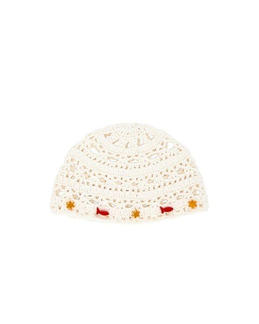 Lack of Color White X Revolve Crochet Hat