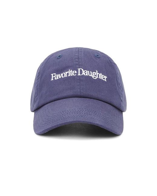 Casquette De Baseball FAVORITE DAUGHTER en coloris Blue