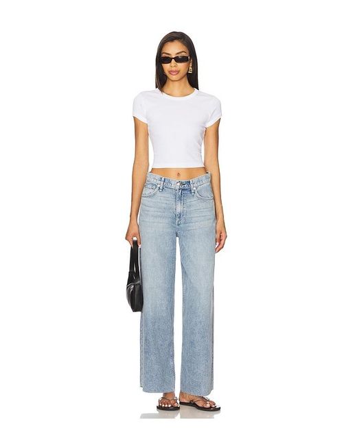 Rag & Bone Blue Weiter Schnitt Sofie