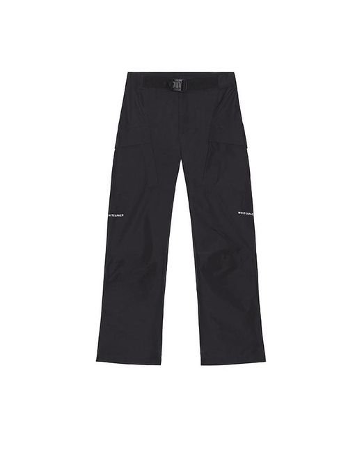 White/space Black Performance 3L Pants for men