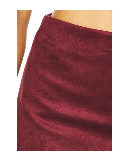 Amanda Uprichard Multicolor Dale Suede Skort