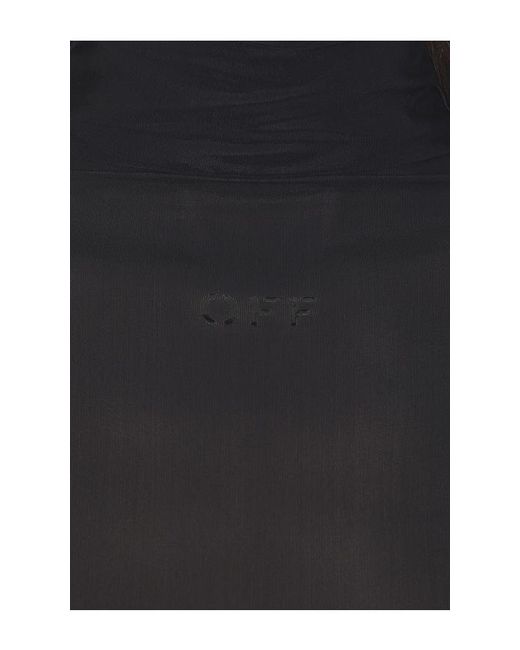 Off-White c/o Virgil Abloh Black Color Insert Tee