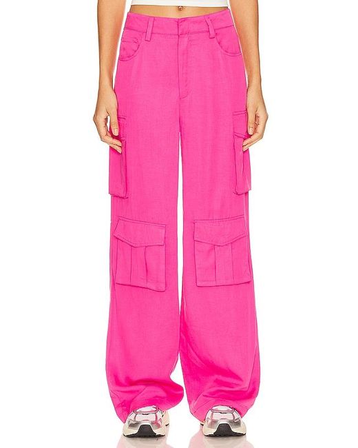Blank NYC Pink Cargo Trousers
