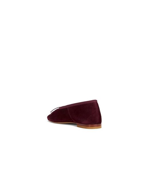 Mansur Gavriel Red Square Toe Ballerina Flat