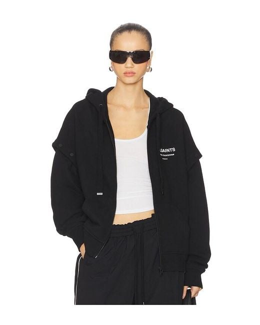 AllSaints Omnium Amphia Hoodie Black