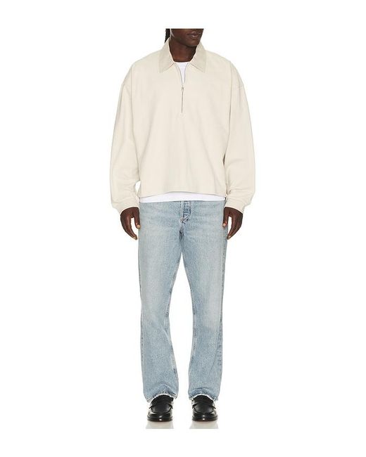 Agolde White Darius Polo for men