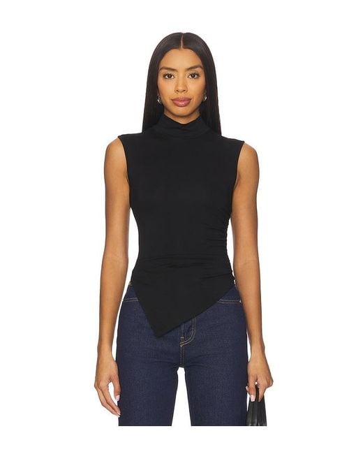 ALL THE WAYS Blue Regina Top