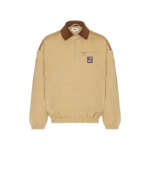 Obey Blue Elysian Jacket for men