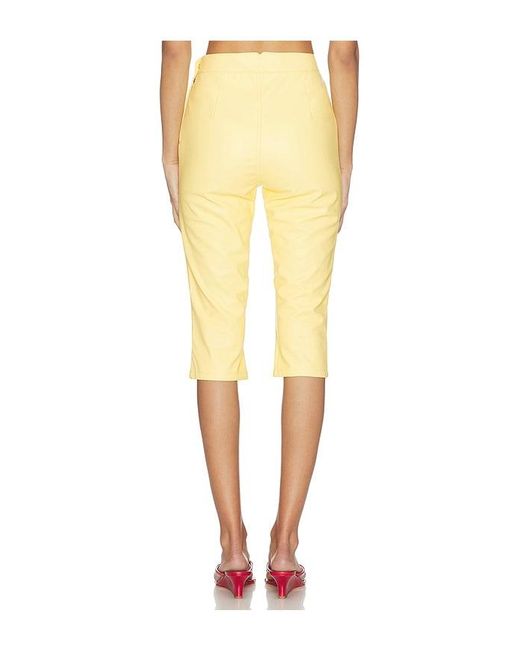 AFRM Yellow Calla Pant