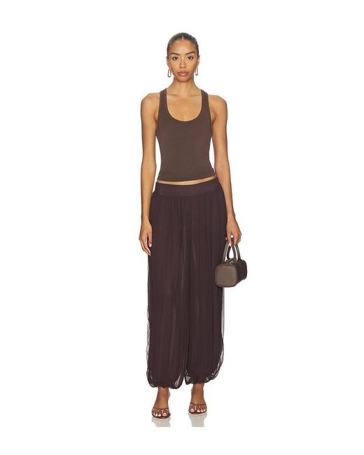 Lovers + Friends Brown Cordelia Pant