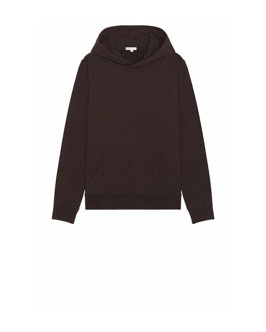 Onia Black Terry Pullover Hoodie for men
