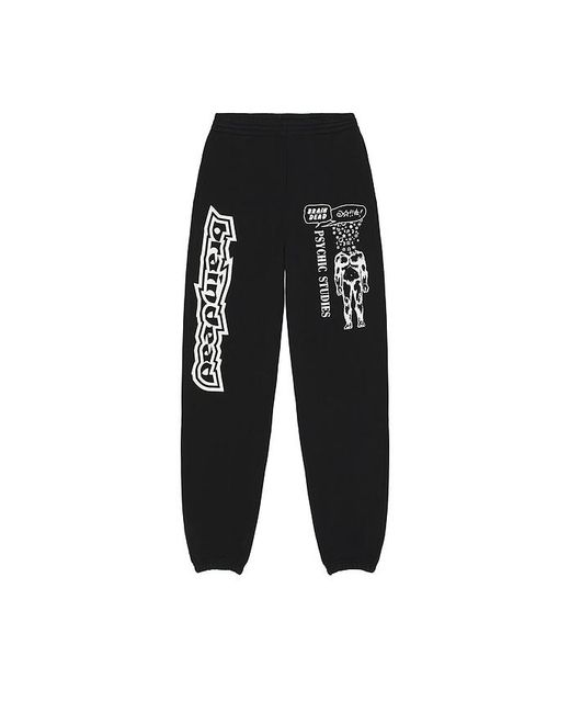 Brain Dead Black Psychic Studies Sweatpant for men